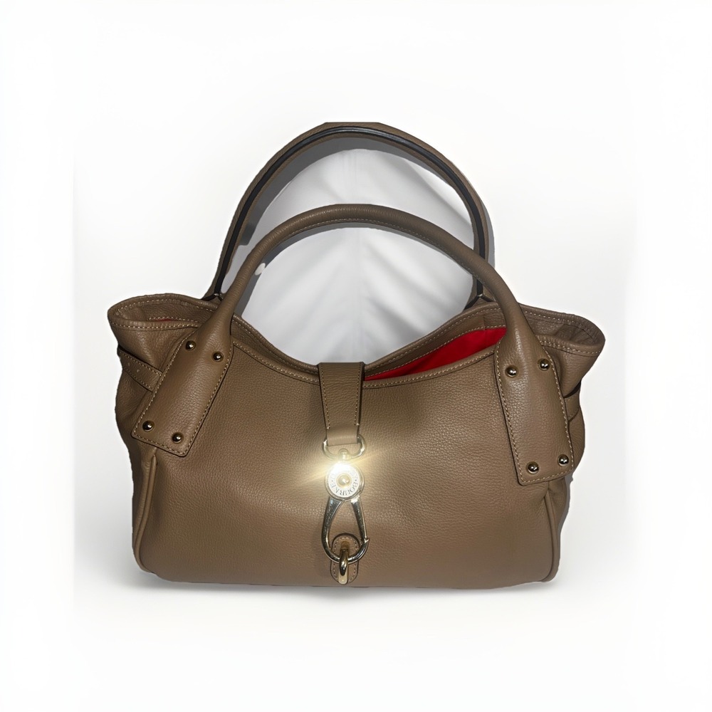 Dooney & Bourke Bag Beige Corporate Office Everyday Elegance Quiet Luxury - Picture 13 of 15